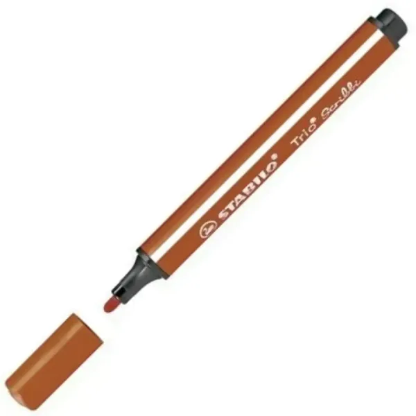 Stabilo: Trio Scribble pennarello triangolare color marrone chiaro immagine 2