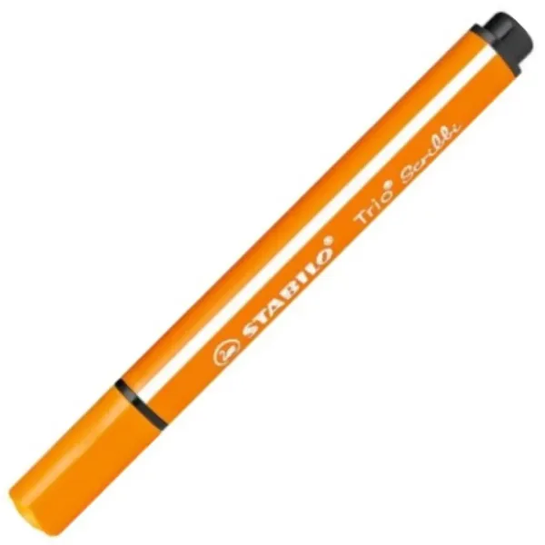 Stabilo: Trio Scribble pennarello triangolare colore arancione immagine 1