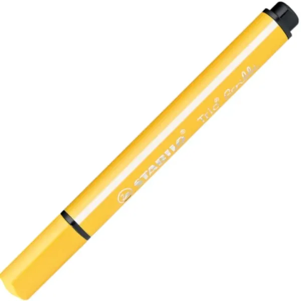 Stabilo: Trio Scribble pennarello triangolare di colore giallo immagine 1