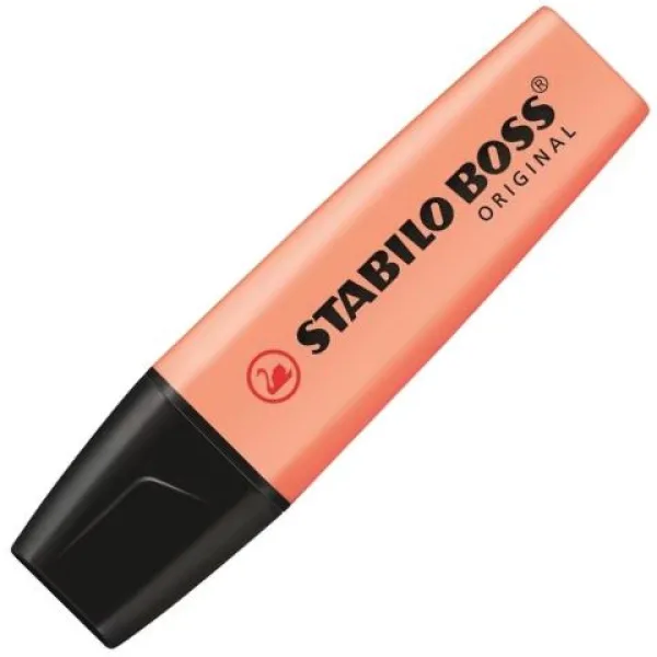 Stabilo: evidenziatore BOSS Original pastello colore pesca, punta 2–5 mm immagine 1