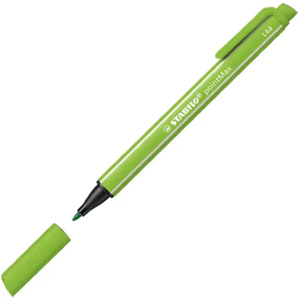 Stabilo: pointMax penna verde chiaro M 0,8mm immagine 2