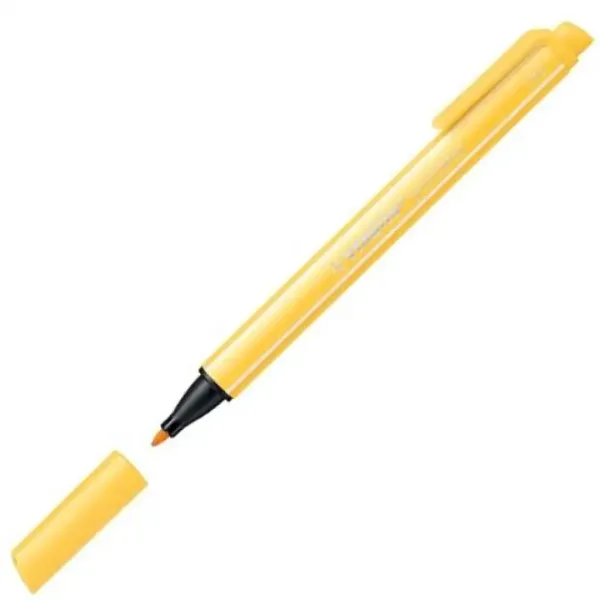 Stabilo: pointMax pennarello a punta in fibra colore giallo limone M 0,8mm immagine 2