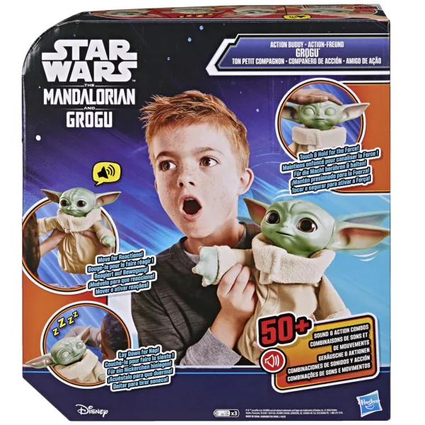 Star Wars: Action Buddy Grogu peluche interattivo – Hasbro immagine 3
