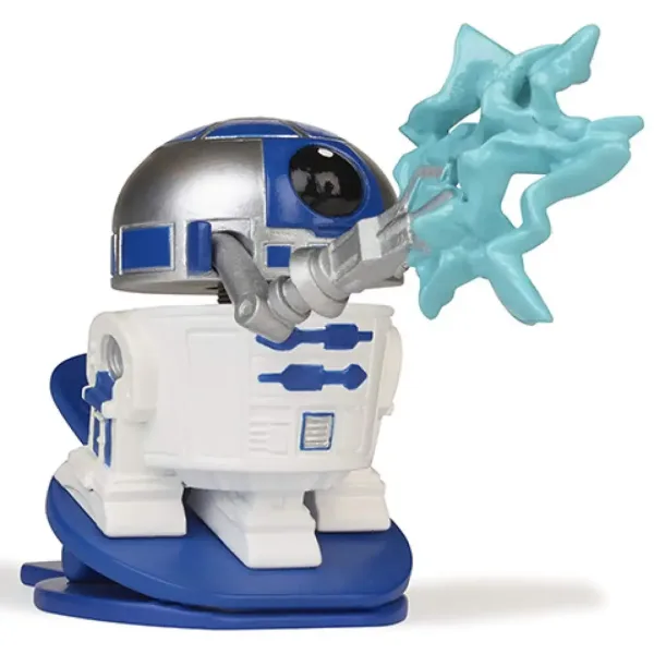 Star Wars Battle Bobblers R2-D2 vs Yoda figure con clip - Hasbro immagine 3