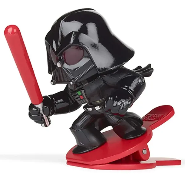 Star Wars Battle Bobblers Vader vs Luke figure con clip - Hasbro immagine 4
