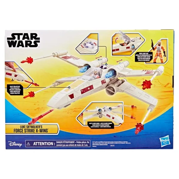 Star Wars: Epic World of Action — X-wing "Colpo della Forza" di Luke Skywalker - Hasbro immagine 2