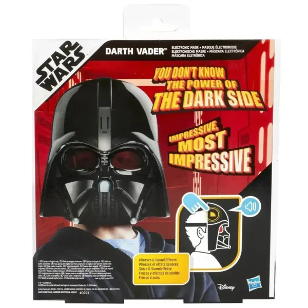 Star Wars Maschera Elettronica di Darth Vader - Hasbro immagine 3