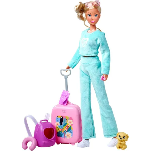 Steffi Love: Set da gioco della bambola Steffi da viaggio - Simba Toys immagine 2