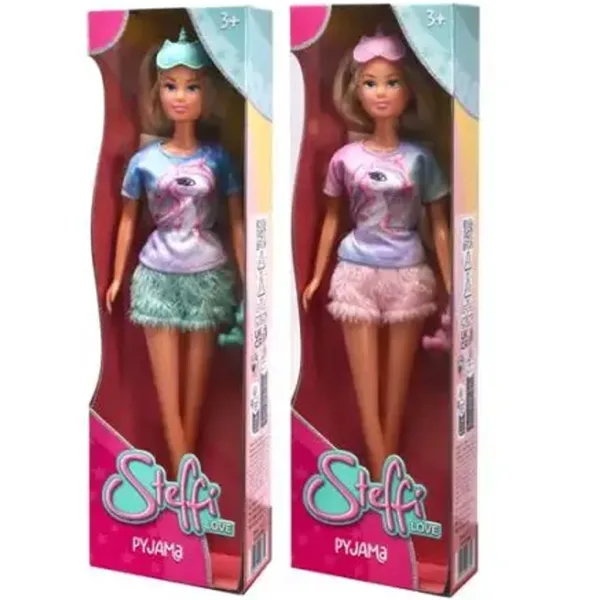Steffi Love: Steffi bambola con pigiama unicorno, diversi modelli, 1 pezzo - Simba Toys immagine 1