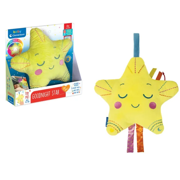 Stella Buonanotte in peluche con luce notturna e suono - Clementoni Baby immagine 2