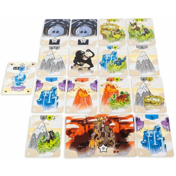 Strano mondo sopra le nuvole gioco da tavolo immagine 2
