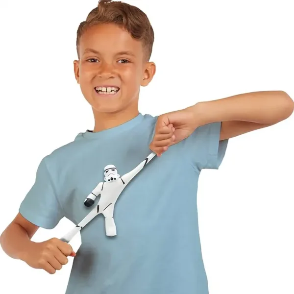 Stretch: Mini Stormtrooper allungabile di Star Wars, action figure 18 cm immagine 4
