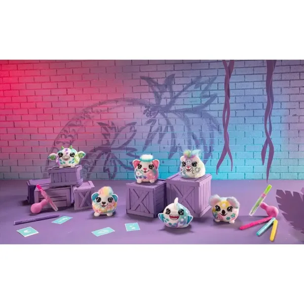 Style4Ever Peluche Mini Animali Colorabili in Diverse Varianti immagine 6