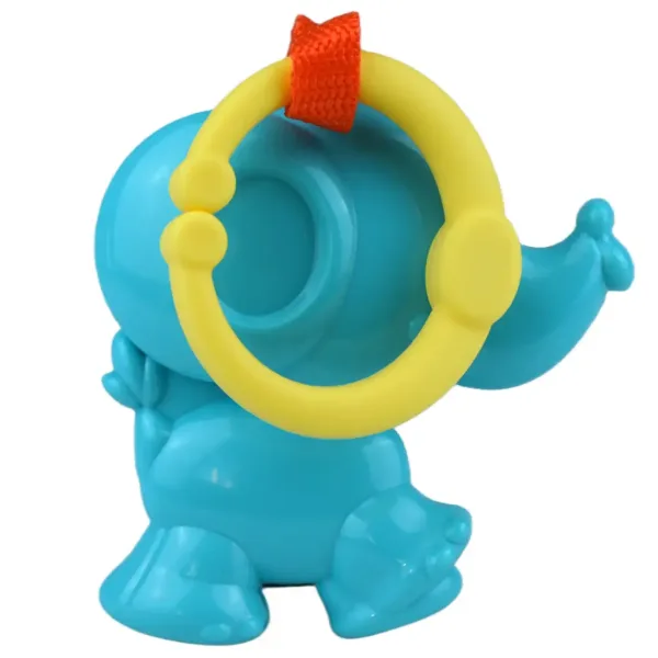 Sun Baby: Elefante blu allegro sonaglio per bambini senza BPA immagine 3