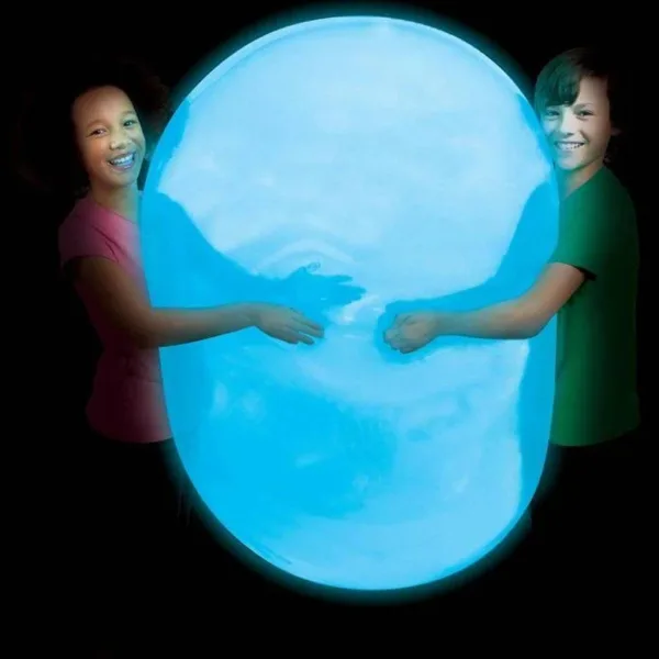 Super Glo Wubble palla luminosa blu 75 cm immagine 2