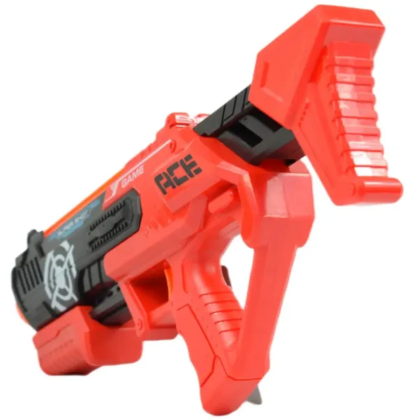 Super Shoot: Fucile manuale spara-spugne con proiettili 47cm immagine 3