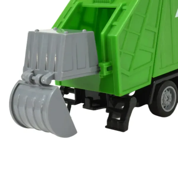 Super Truck: Camion della spazzatura a inerzia con container 20cm immagine 5
