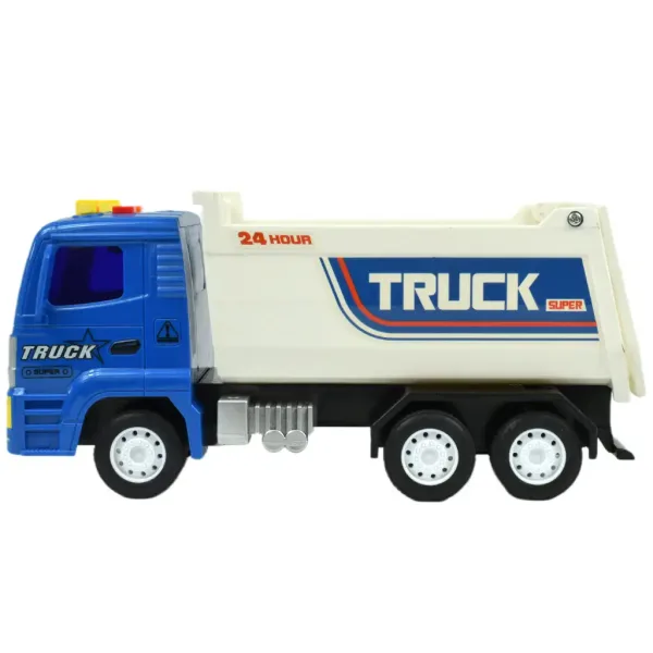 Super Truck: Camioncino blu a volano 23 cm immagine 2
