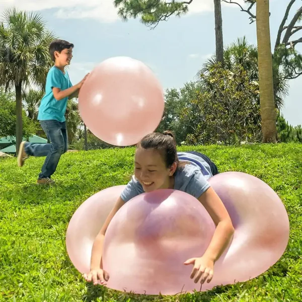Super Wubble palla di bolle rossa 75 cm immagine 2