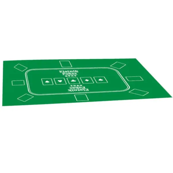 Superficie da gioco per poker in feltro 60 x 90 cm - Piatnik immagine 2