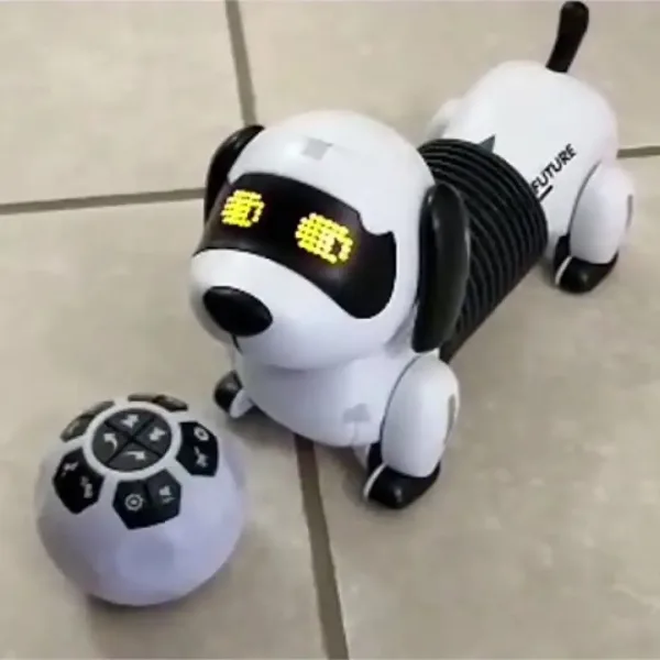 Tacsi il nuovo modello di cane robot interattivo amico robotico immagine 3