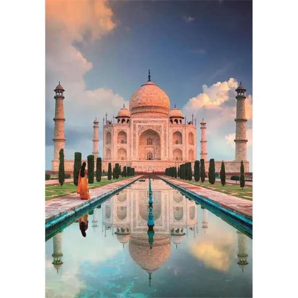 Taj Mahal puzzle HQC da 1500 pezzi 59,5x84,5cm - Clementoni immagine 2