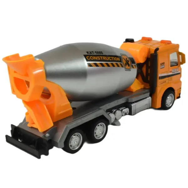 Team di Servizio: Camion a inerzia da costruzione con luci e suoni in diverse varianti 20cm immagine 12