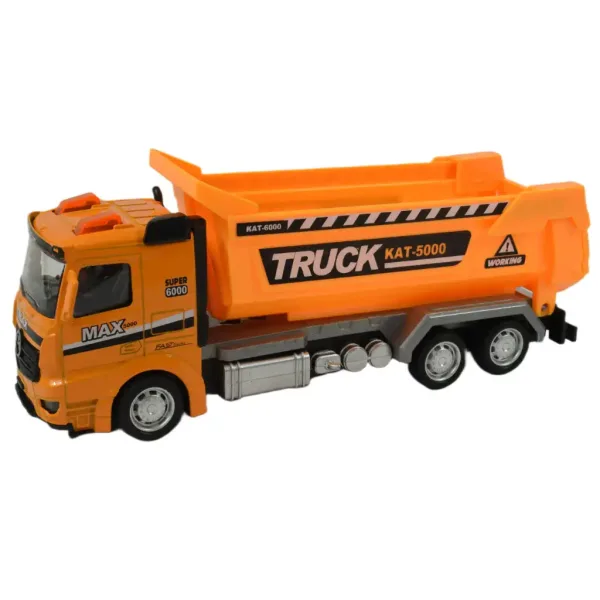 Team di Servizio: Camion a inerzia da costruzione con luci e suoni in diverse varianti 20cm immagine 2