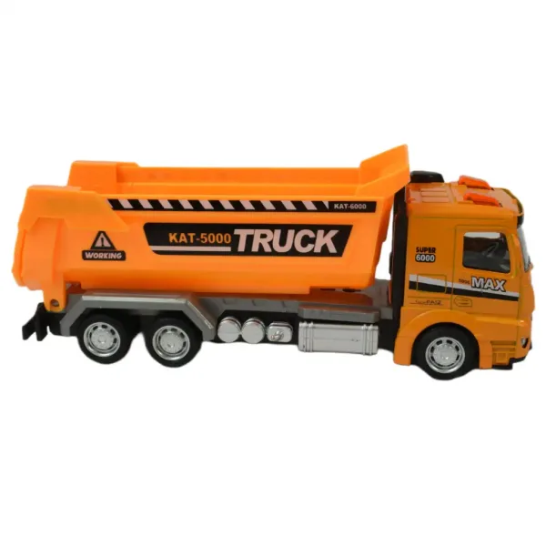 Team di Servizio: Camion a inerzia da costruzione con luci e suoni in diverse varianti 20cm immagine 6