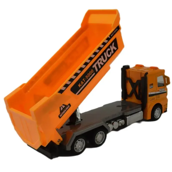 Team di Servizio: Camion a inerzia da costruzione con luci e suoni in diverse varianti 20cm immagine 7