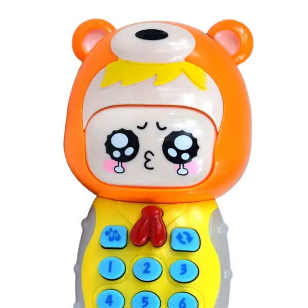 Telefono giocattolo divertente per bambini in due versioni con suoni e luci immagine 2
