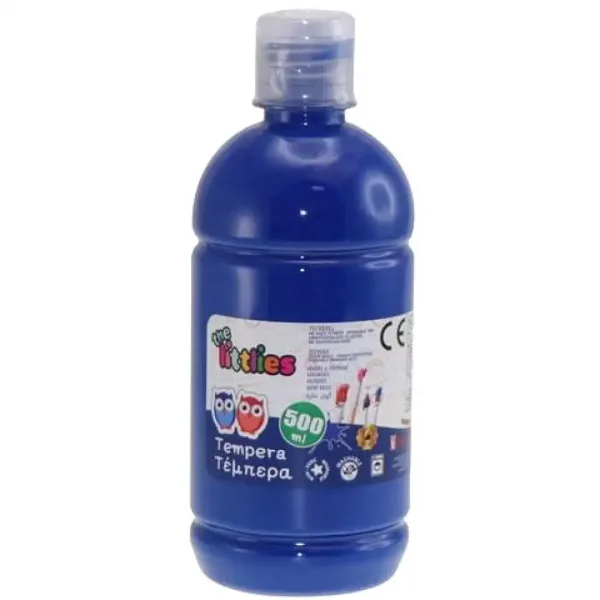 Tempera colore blu 500ml immagine 1