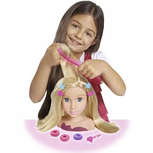 Testa da parrucchiere bionda con accessori - Simba Toys immagine 4