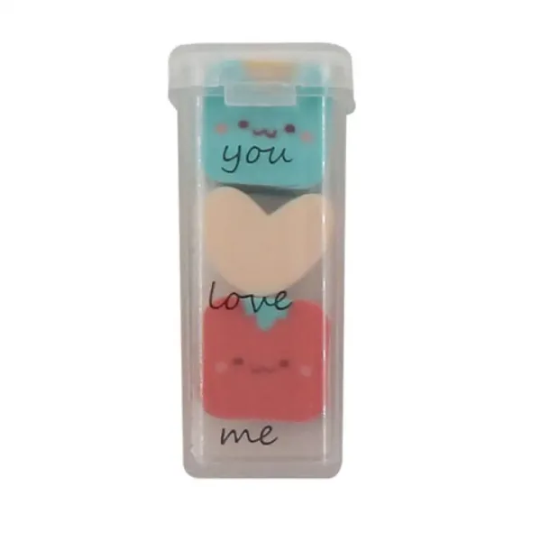 The Littlies: Set di 3 gomme colorate immagine 4