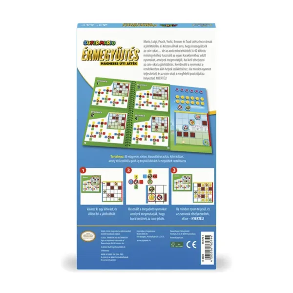 Thinkfun: Super Mario - Raccolta di monete, gioco da viaggio magnetico immagine 2