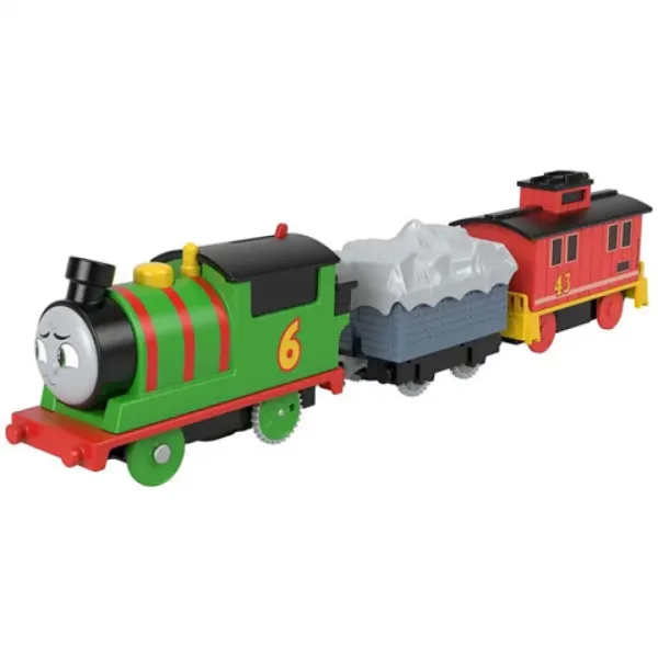 Thomas e i suoi amici: Set di gioco motorizzato Percy - Mattel immagine 2