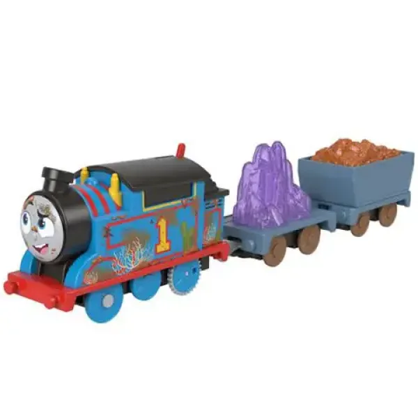 Thomas e i suoi amici: set di gioco Thomas motorizzato - Grotta di Cristallo - Mattel immagine 2