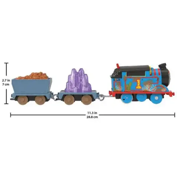 Thomas e i suoi amici: set di gioco Thomas motorizzato - Grotta di Cristallo - Mattel immagine 3