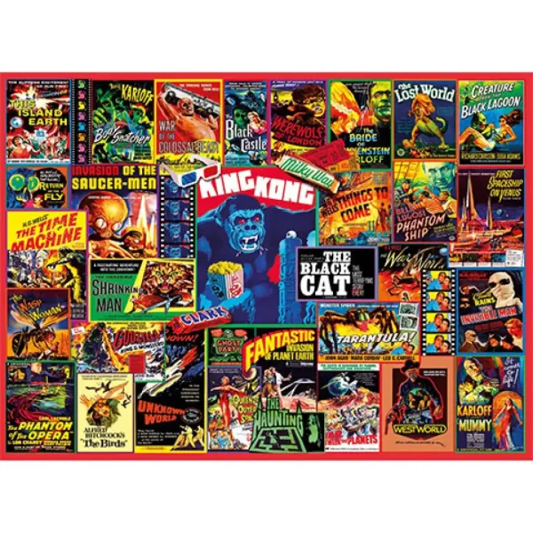Thriller classici HQC puzzle 1000 pezzi - Clementoni immagine 2