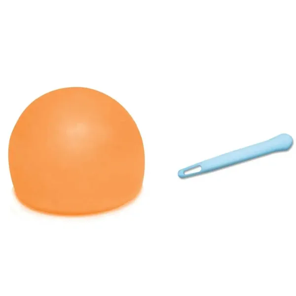 Tiny Glowzilla Wubble palla di bolle al neon luminosa arancione 30 cm immagine 3