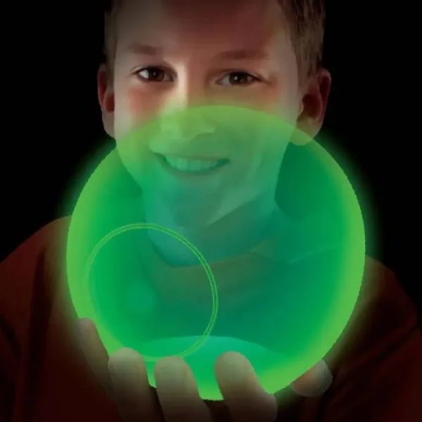 Tiny Wubble palla di bolle verde che si illumina al buio 30cm immagine 2