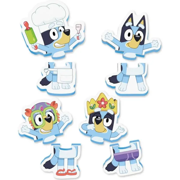 Tomy Toomies: Puzzle da bagno Bluey con 4 figurine immagine 2