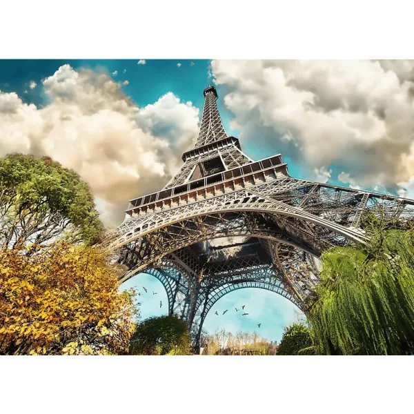 Torre Eiffel, Parigi puzzle premium plus quality da 1000 pezzi - Trefl immagine 2