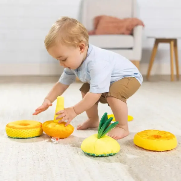 Torre di costruzione ananas per bebè - Melissa & Doug immagine 3