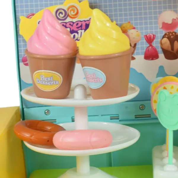 Touring Car: Auto da dessert con dolci e accessori 40cm immagine 5