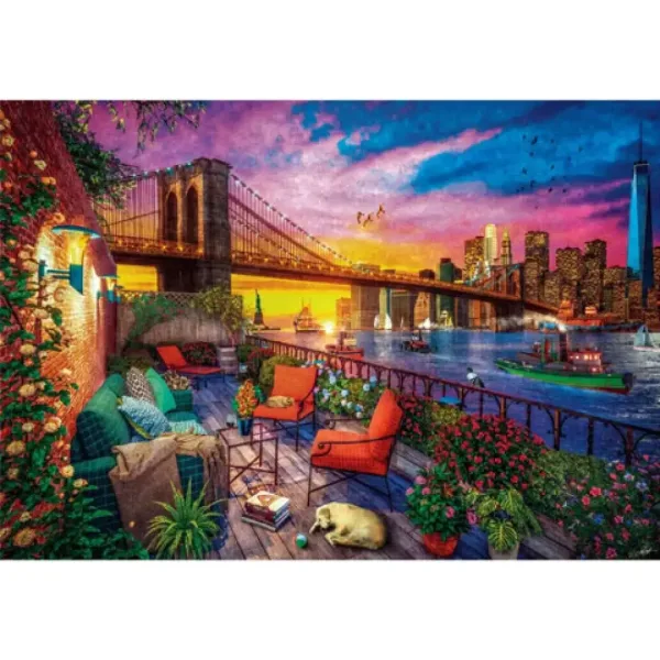 Tramonto a Manhattan HQC puzzle 3000 pezzi - Clementoni immagine 2
