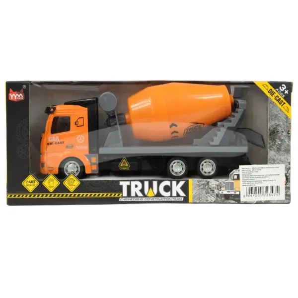 Truck Team: Autocarro betoniera a retrocarica 20 cm immagine 5
