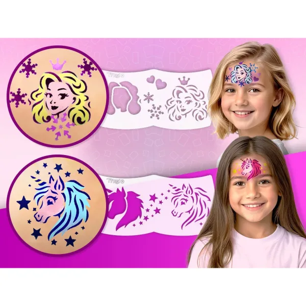 TyToo: Il mio primo set per pittura sul viso - Principesse e Unicorni immagine 2