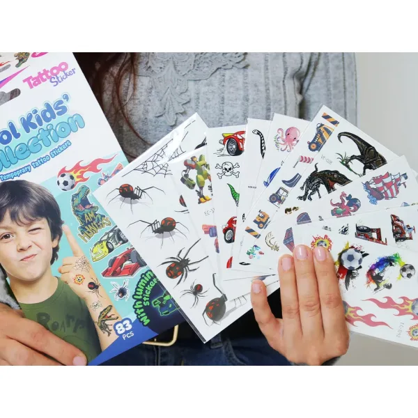 TyToo: Set di Tatuaggi Adesivi Collezione Cool Kids immagine 3