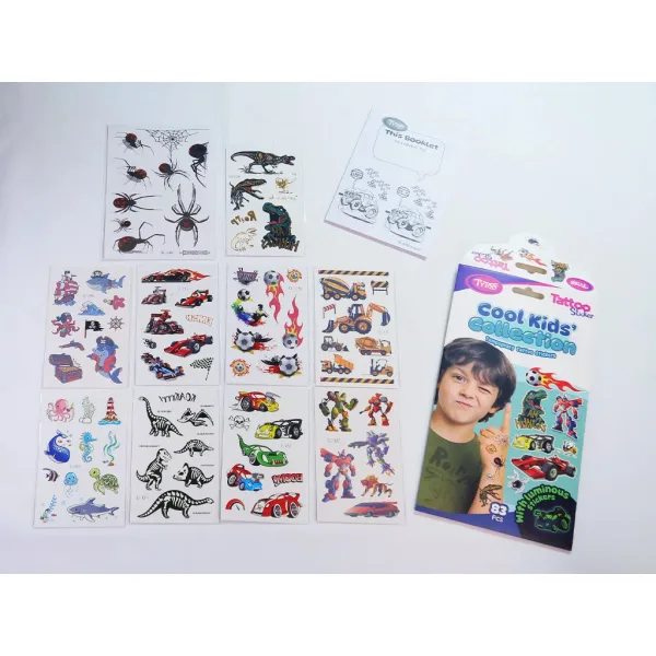 TyToo: Set di Tatuaggi Adesivi Collezione Cool Kids immagine 4